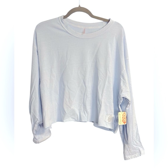 FP Movement Inspire Layer in Artic Snow Size S NWT Crop Top - Picture 5 of 11